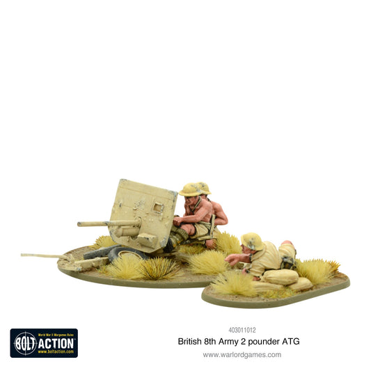 Bolt Action 8th Army 2 pounder ATG