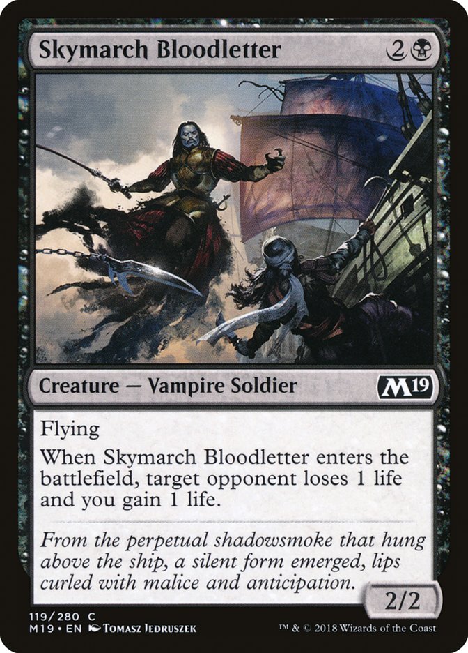 Skymarch Bloodletter [Core Set 2019]
