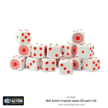 Bolt Action D6 Imperial Japanese Dice Pack