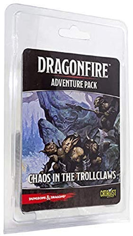 Dragonfire Adventure Pack Chaos in the Trollclaws Boardgame