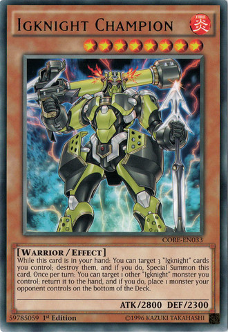 Igknight Champion [CORE-EN033] Rare