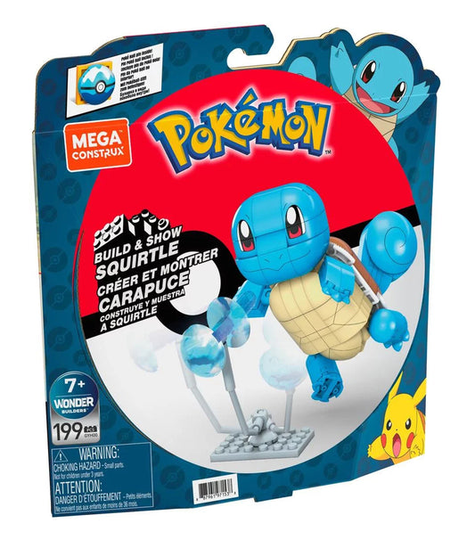Mega Construx Pokemon Build and Show Squirtle
