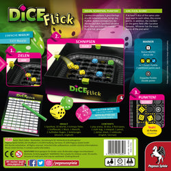 Dice Flick Board Game