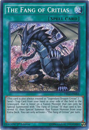 The Fang of Critias [DRL2-EN006] Secret Rare