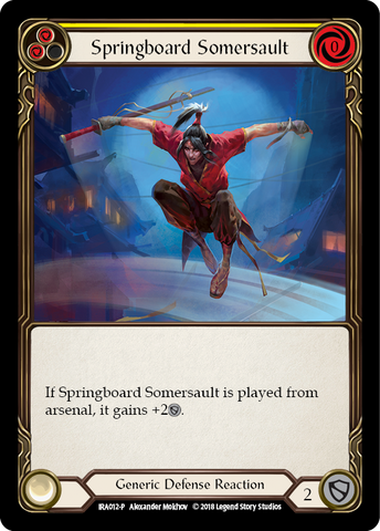 Springboard Somersault [IRA012-P] (Ira Welcome Deck)  1st Edition Normal