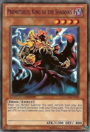 Prometheus, King of the Shadows [GLD4-EN020] Common