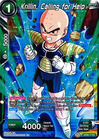 Krillin, Calling for Help (EX06-17) [Special Anniversary Set]