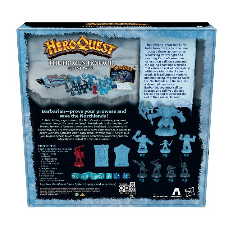 Hasbro HeroQuest: The Frozen Horror Quest Pack Expansion
