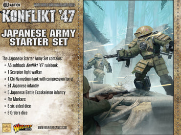 Konflikt 47 Japanese Army Starter Set