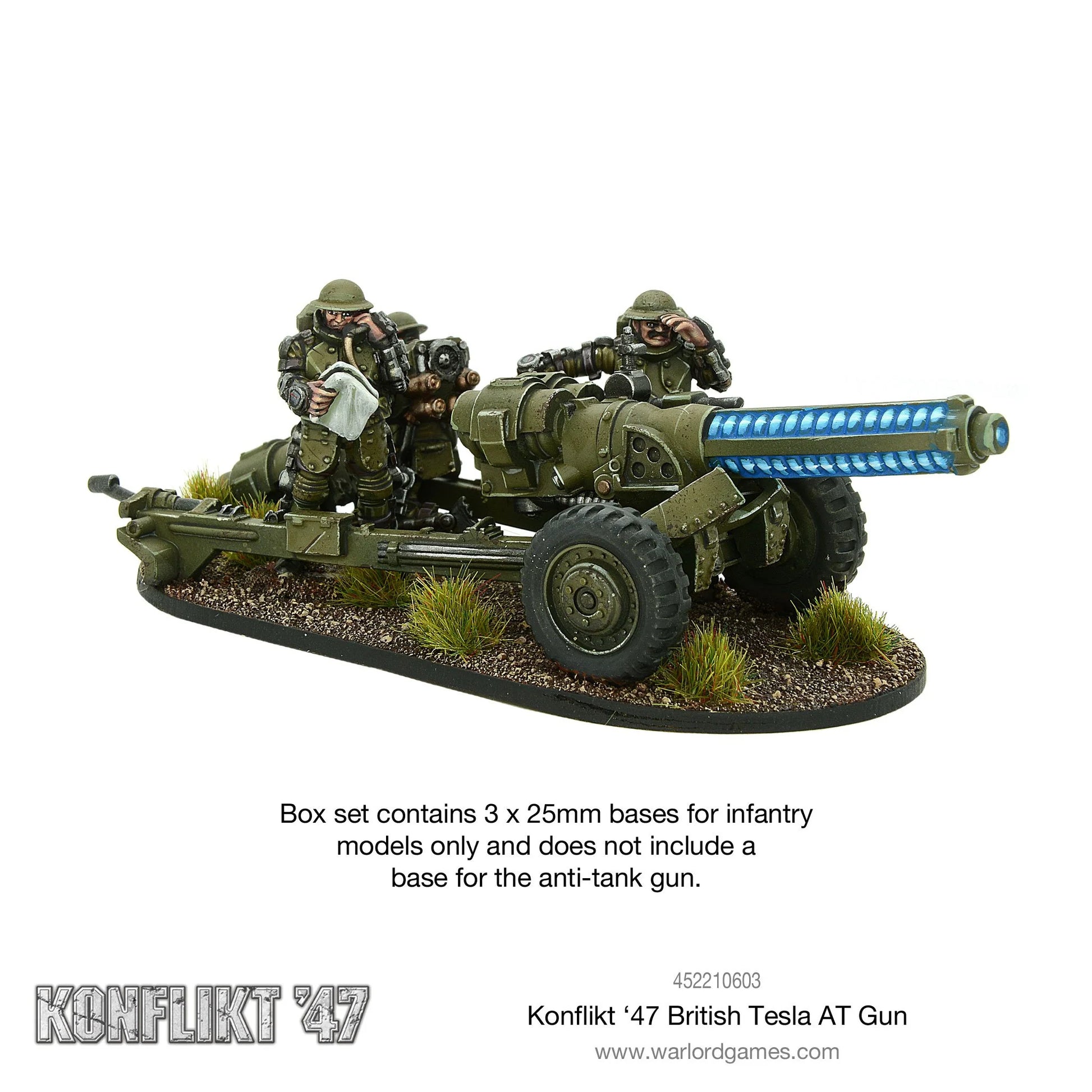 Konflikt 47 British Tesla Anti-Tank Gun