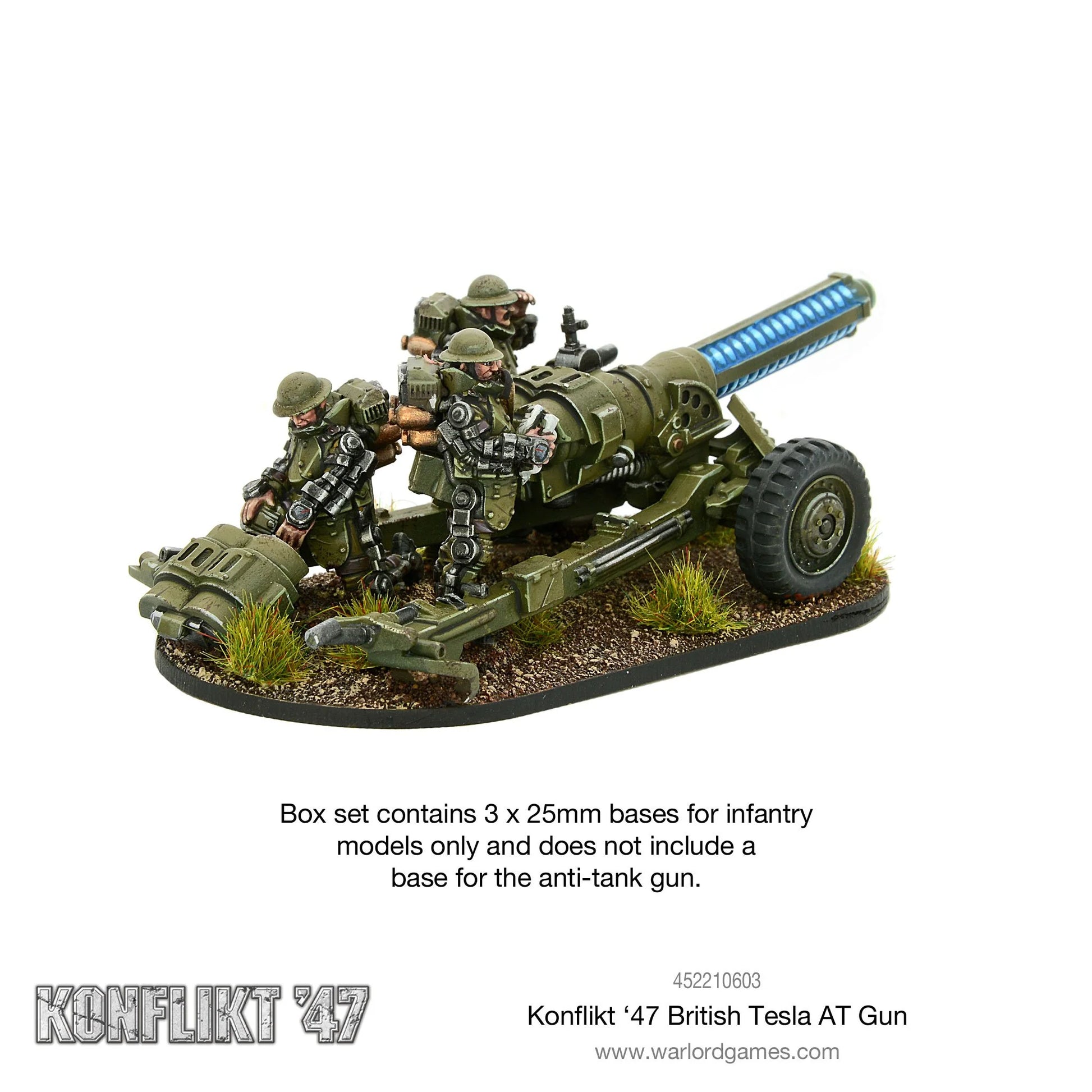 Konflikt 47 British Tesla Anti-Tank Gun