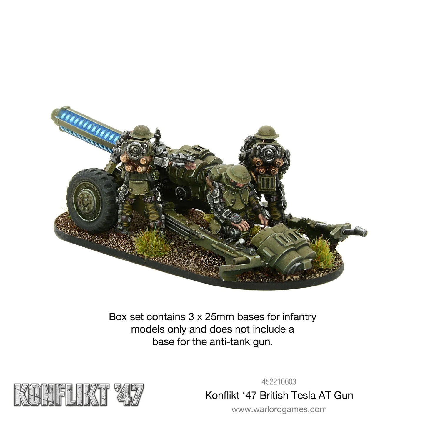 Konflikt 47 British Tesla Anti-Tank Gun