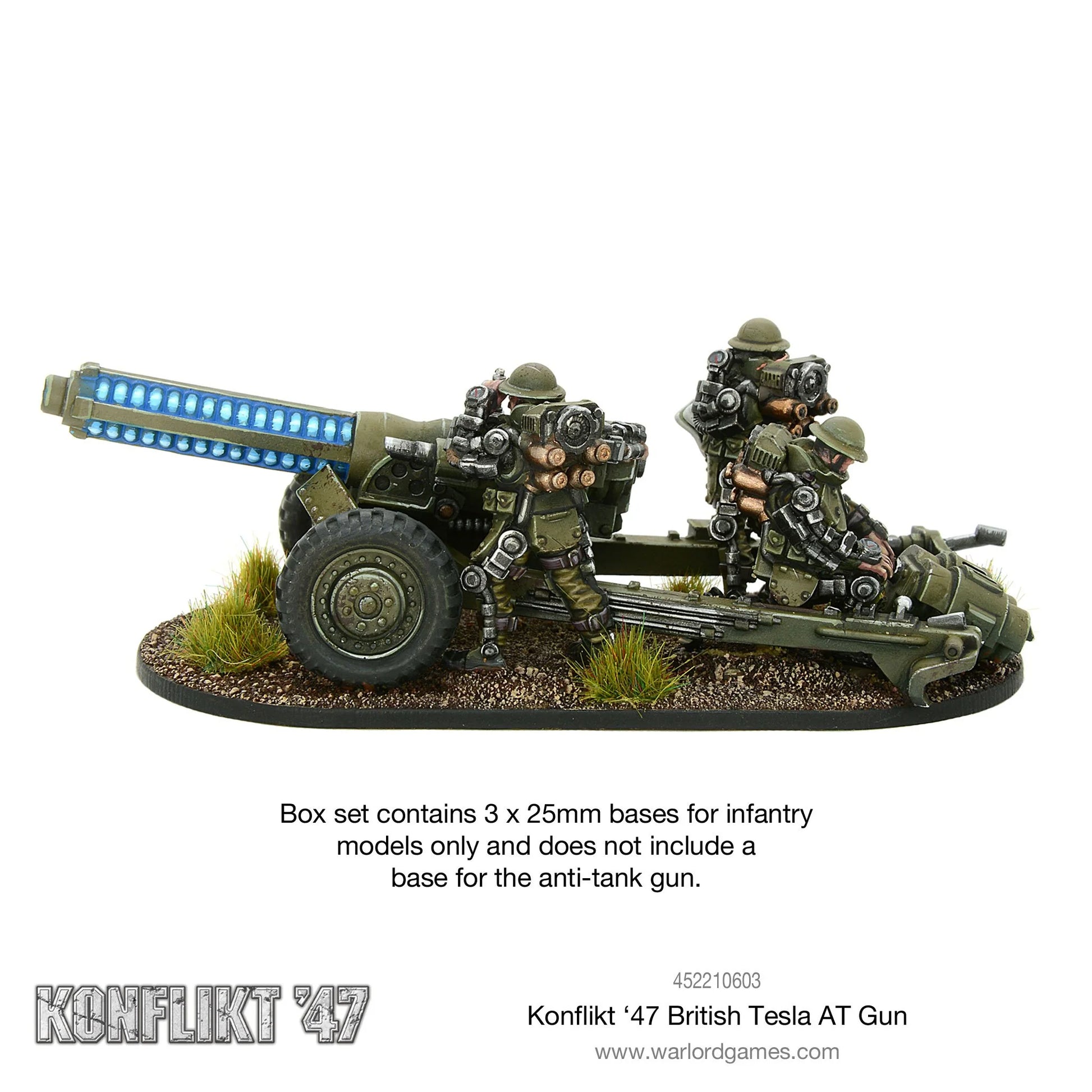 Konflikt 47 British Tesla Anti-Tank Gun