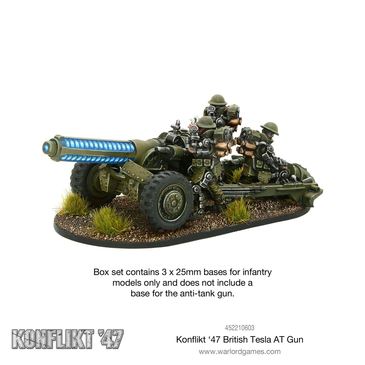 Konflikt 47 British Tesla Anti-Tank Gun