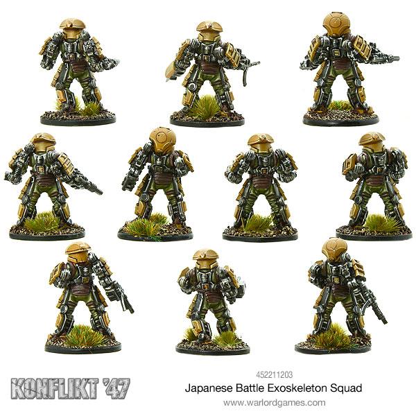 Konflikt 47 Japanese Battle Exoskeleton Squad