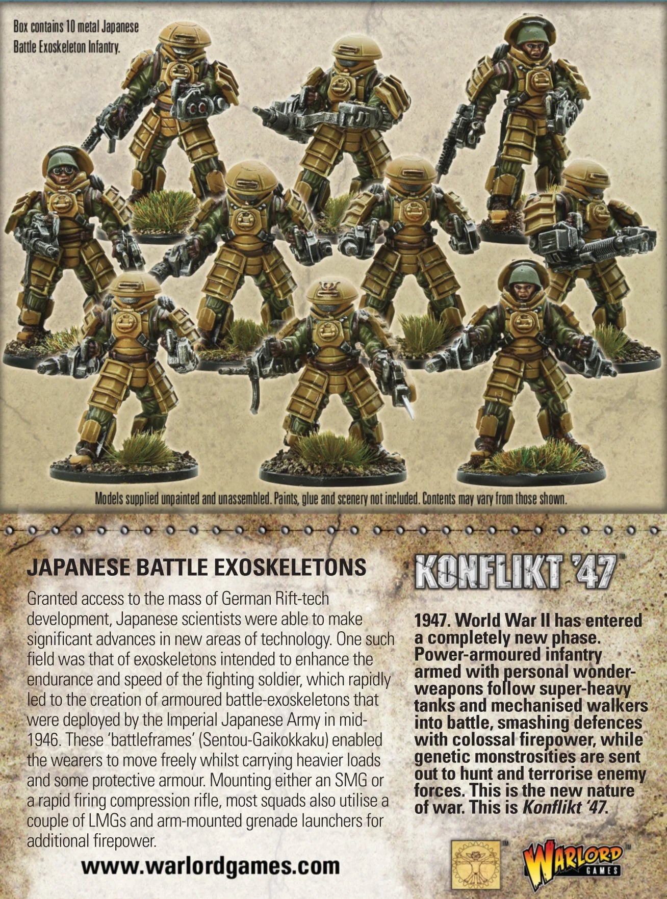 Konflikt 47 Japanese Battle Exoskeleton Squad