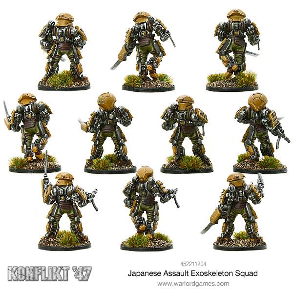 Konflikt 47 Japanese Assault Exoskeleton Squad