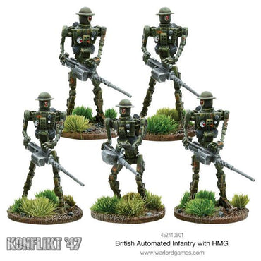 Konflikt 47 British Automated Infantry with HMG