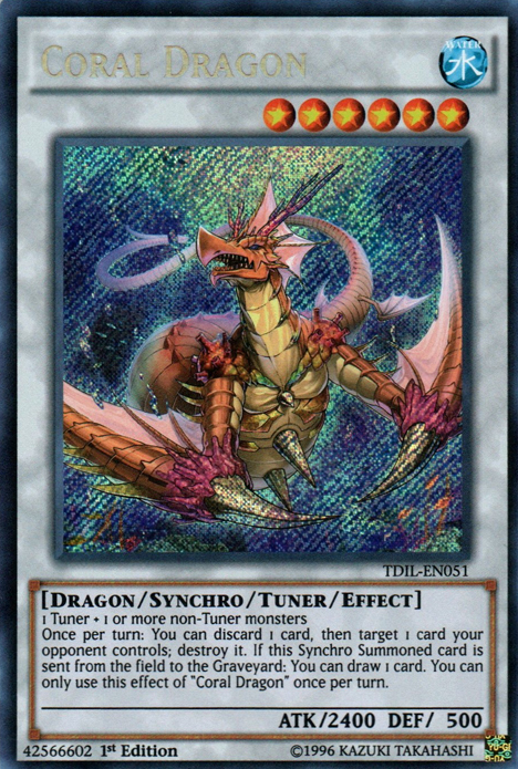 Coral Dragon [TDIL-EN051] Secret Rare