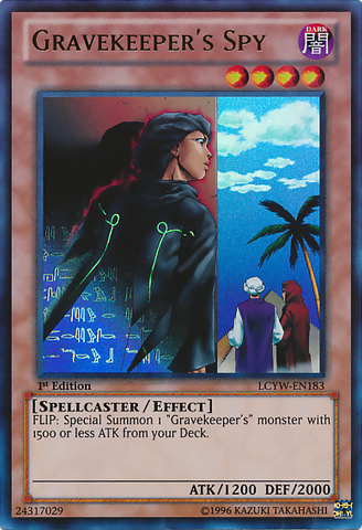 Gravekeeper's Spy [LCYW-EN183] Ultra Rare