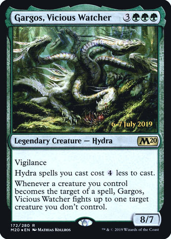 Gargos, Vicious Watcher [Core Set 2020 Prerelease Promos]