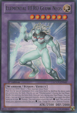 Elemental HERO Glow Neos [LCGX-EN061] Rare