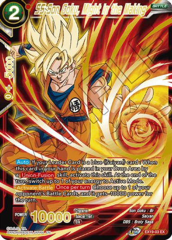 SS Son Goku, Might in the Making (EX19-03) [Special Anniversary Set 2021]
