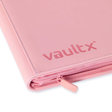 Vault X 12 Pocket eXo-Tec Zip Binder Just Pink