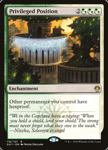 Privileged Position [Guilds of Ravnica Guild Kit]