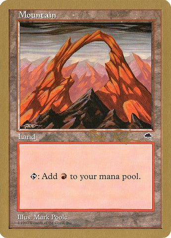 Mountain (br345) (Ben Rubin) [World Championship Decks 1998]