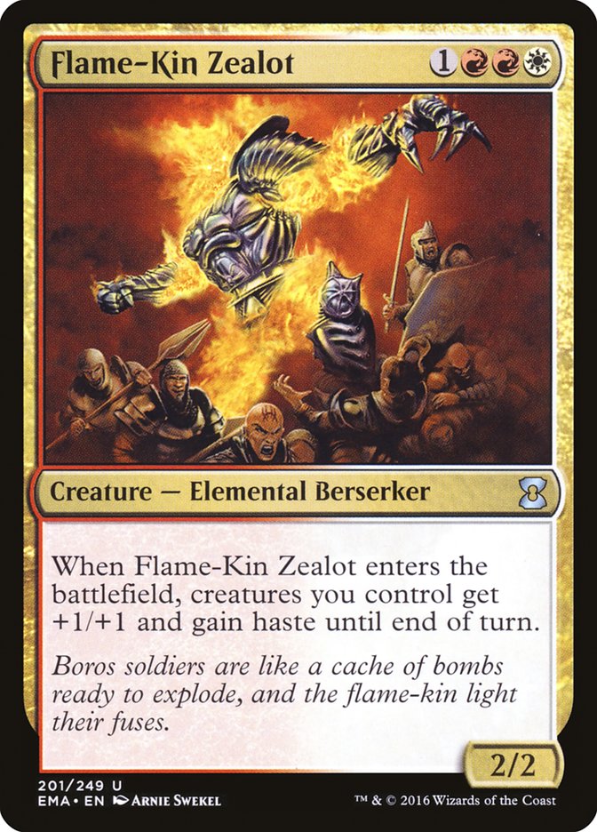 Flame-Kin Zealot [Eternal Masters]