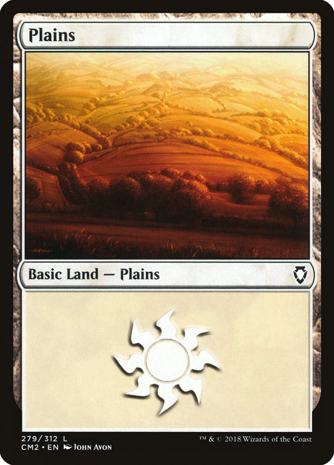 Plains (279) [Commander Anthology Volume II]