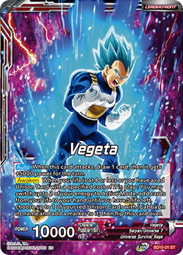 Vegeta (Starter Deck - Pride of the Saiyans) [SD15-01]