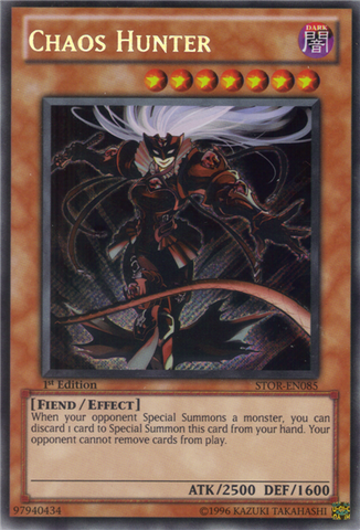 Chaos Hunter [STOR-EN085] Secret Rare