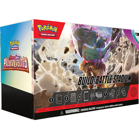 Pokémon TCG: Scarlet & Violet 2 - Paldea Evolved Build and Battle Stadium