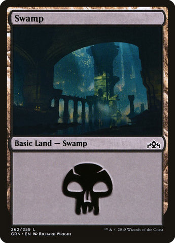 Swamp (262) [Guilds of Ravnica]