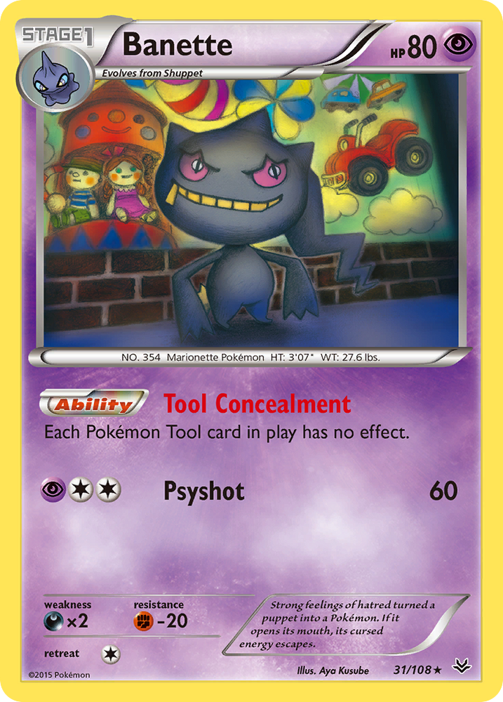 Banette (31/108) [XY: Roaring Skies]