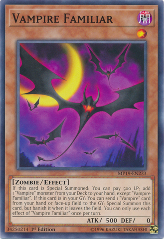 Vampire Familiar [MP19-EN233] Common