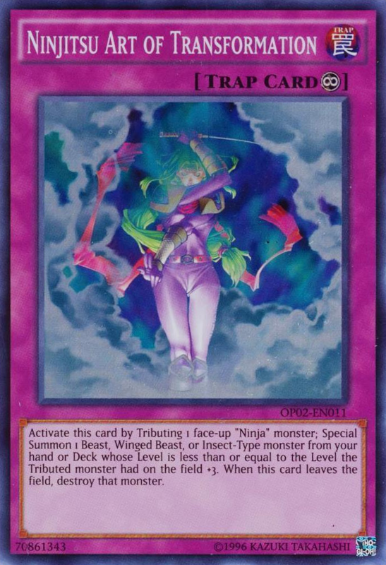 Ninjitsu Art of Transformation [OP02-EN011] Super Rare