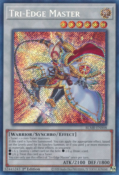 Tri-Edge Master [BLMR-EN008] Secret Rare