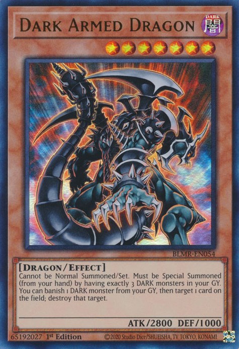 Dark Armed Dragon [BLMR-EN054] Ultra Rare