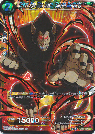Great Ape Son Goku, Saiyan Instincts (DB1-064) [Dragon Brawl]