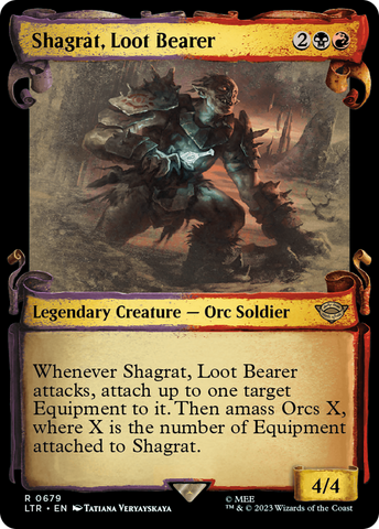 Shagrat, Loot Bearer [The Lord of the Rings: Tales of Middle-Earth Showcase Scrolls]