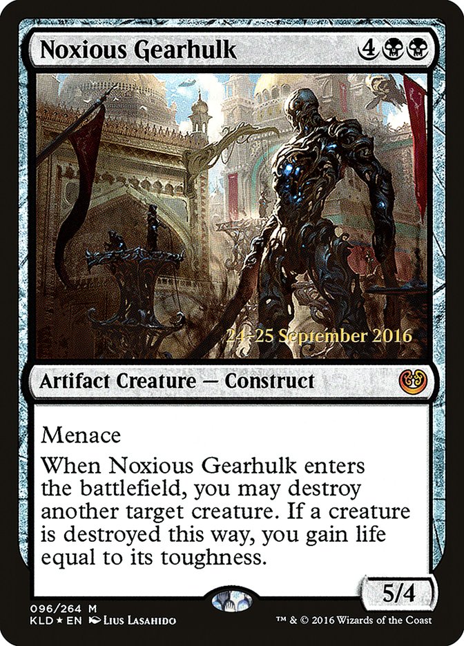 Noxious Gearhulk [Kaladesh Prerelease Promos]