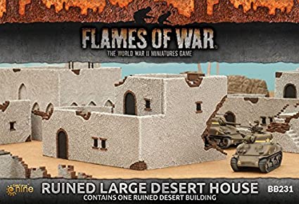 Battlefield In a Box - Ruined Large Desert House