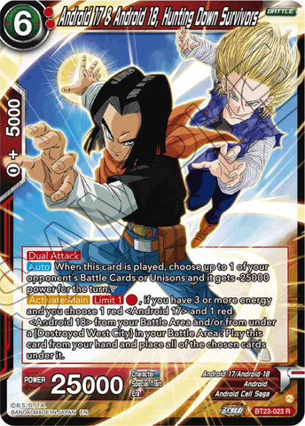 Android 17 & Android 18, Hunting Down Survivors (BT23-023) [Perfect Combination]