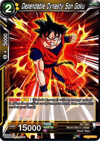 Dependable Dynasty Son Goku (BT4-078) [Colossal Warfare]