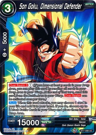 Son Goku, Dimensional Defender (BT7-099) [Assault of the Saiyans]
