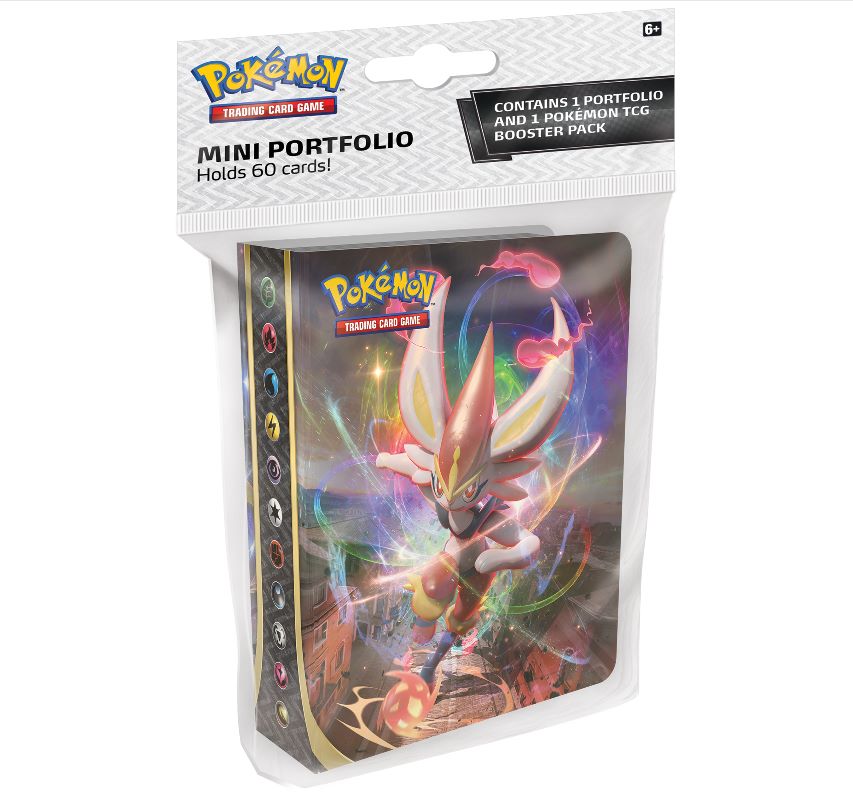 Pokemon Sword and Shield 2 Rebel Clash Mini Portfolio with Booster
