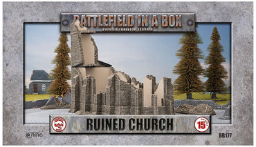 Battlefield In a Box - Ruined Church  (Lille) (15mm)